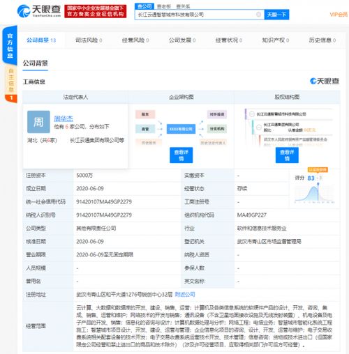 阿里与长江云通联手布局智慧城市，新公司注册资本达5000万